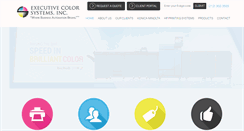 Desktop Screenshot of executivecolor.com